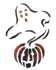 Pochoir''Ghost & Pumpkin'' Stencil